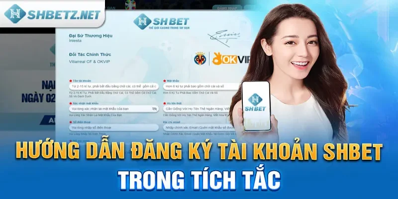 Đăng Ký SHBET88 Chỉ Trong 2 Phút | Hướng Dẫn Tối Giản Nhất 3 Quy trình đăng ký SHBET88 cho người mới